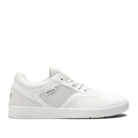 Supra Mens SAINT Low Top Shoes Bone/bone | US-61026